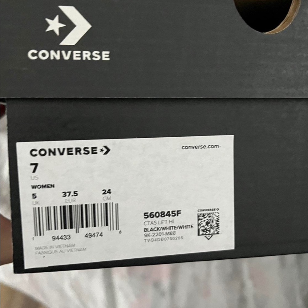 ‼️SOLD‼️Converse platform - Picture 3 of 3